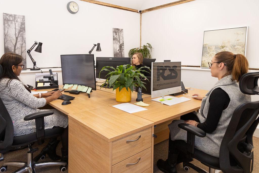 The Resolute Dog Security Head Office Team